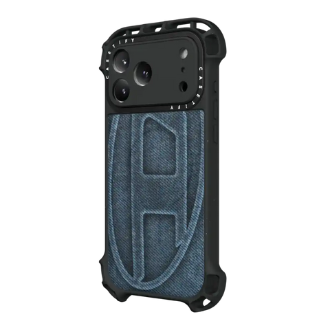Blue Denim Oval D Case
