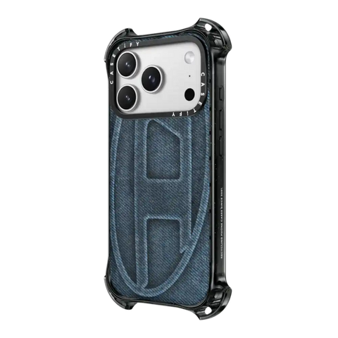 Blue Denim Oval D Case