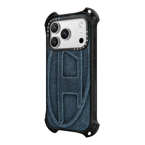 Blue Denim Oval D Case