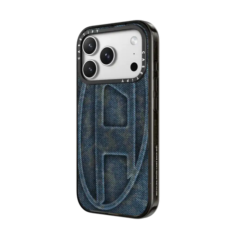 Blue Denim Oval D Case