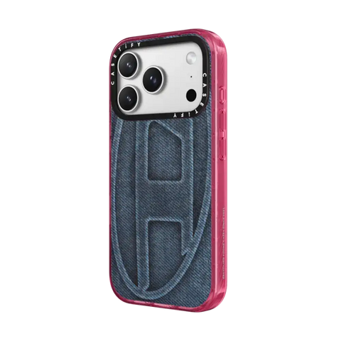 Blue Denim Oval D Case