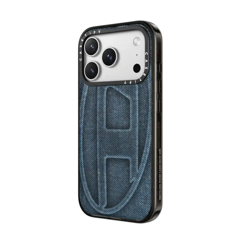 Blue Denim Oval D Case