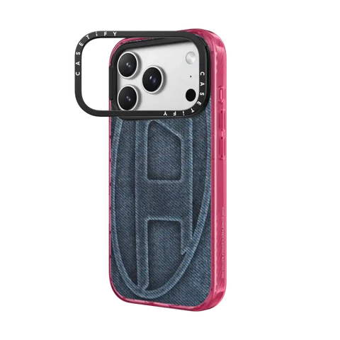 Blue Denim Oval D Case