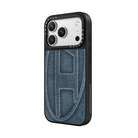 Blue Denim Oval D Case