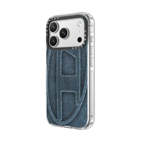 Blue Denim Oval D Case