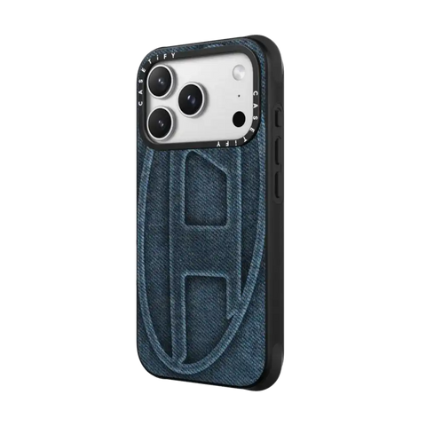 Blue Denim Oval D Case