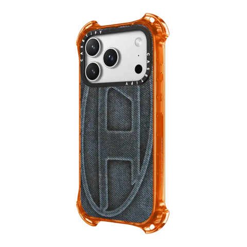 Blue Denim Oval D Case