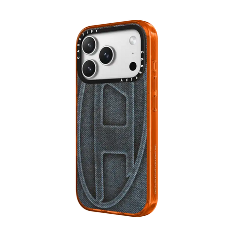 Blue Denim Oval D Case