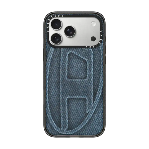 Blue Denim Oval D Case