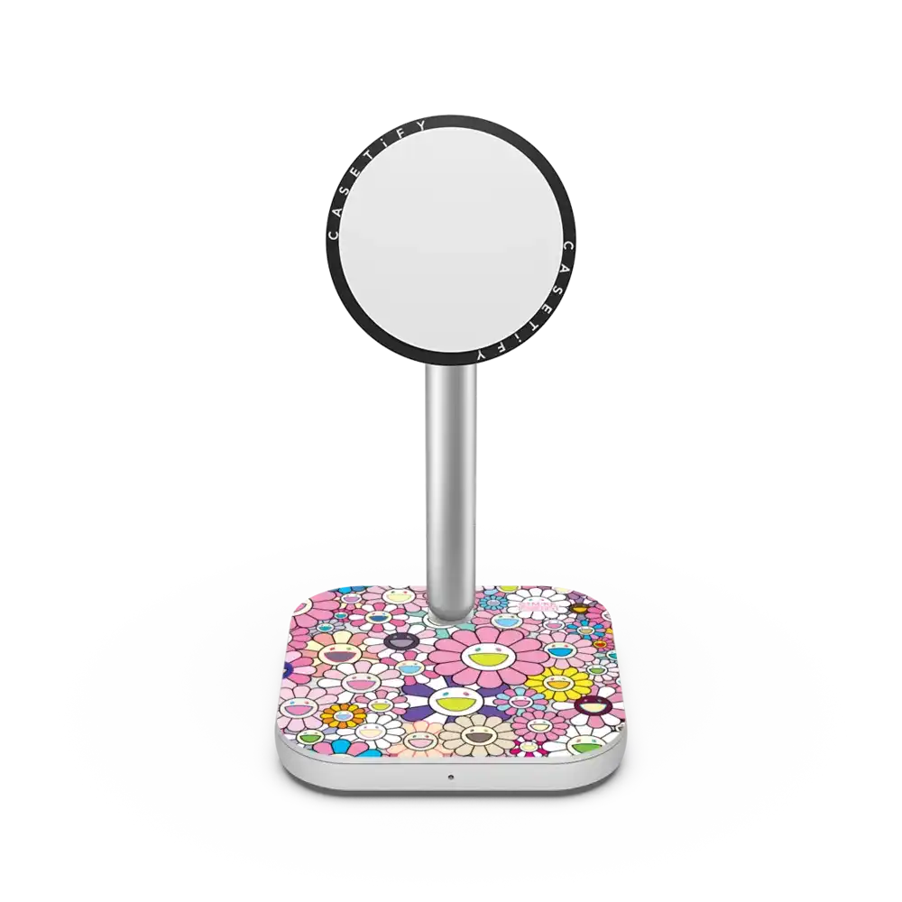 FLOWERS BLOOM (PINK) POWERTHRU 2-IN-1 CHARGING STAND