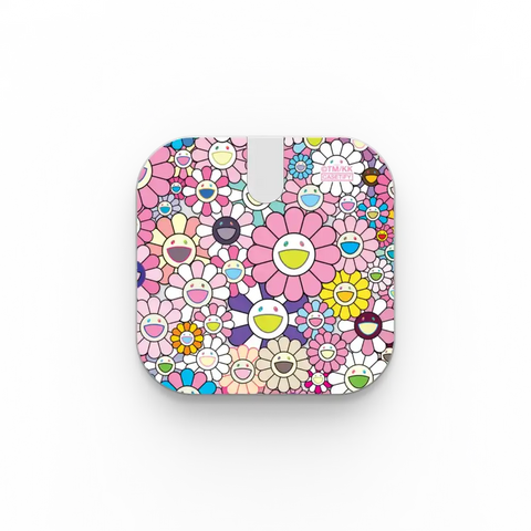 FLOWERS BLOOM (PINK) POWERTHRU 2-IN-1 CHARGING STAND