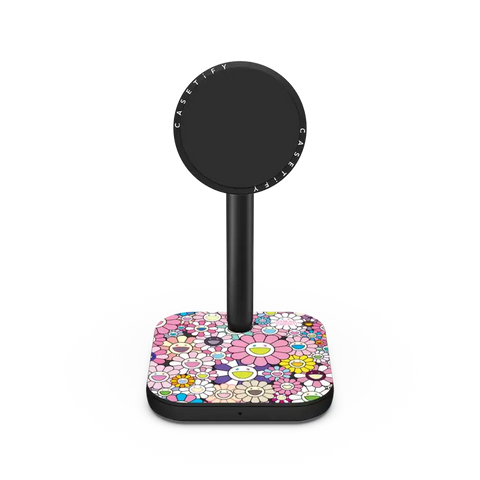 FLOWERS BLOOM (PINK) POWERTHRU 2-IN-1 CHARGING STAND