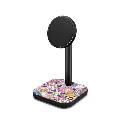 FLOWERS BLOOM (PINK) POWERTHRU 2-IN-1 CHARGING STAND