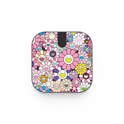 FLOWERS BLOOM (PINK) POWERTHRU 2-IN-1 CHARGING STAND