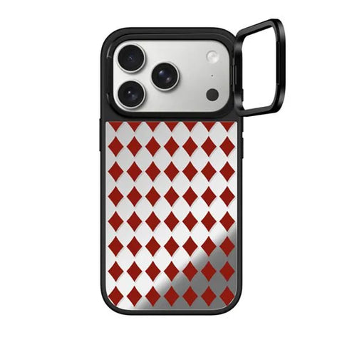 Mirror Ring Stand Case for iPhone 17 | Military Grade Protection