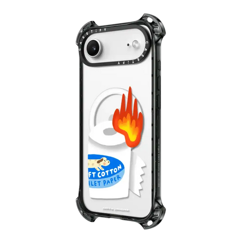 Burning Toilet Paper