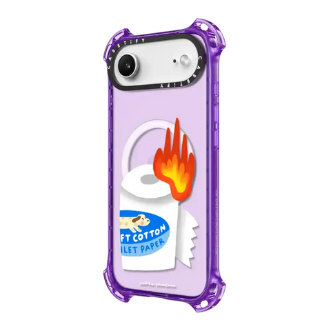 Burning Toilet Paper