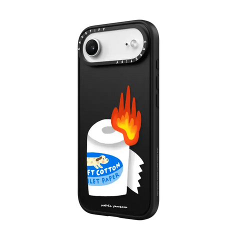 Burning Toilet Paper
