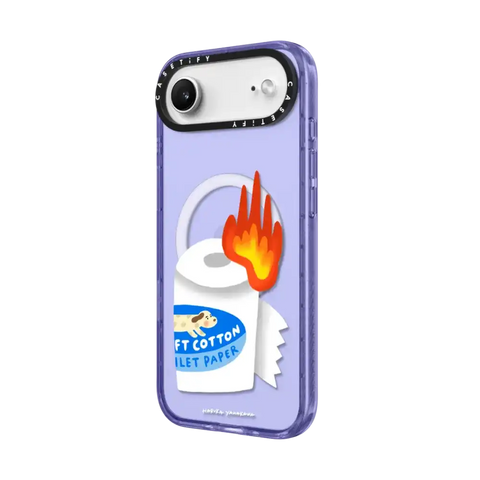 Burning Toilet Paper