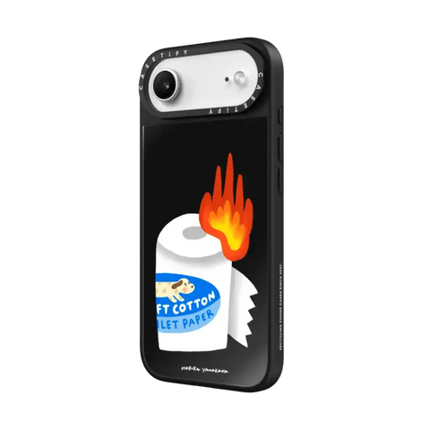 Burning Toilet Paper
