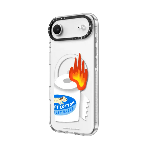 Burning Toilet Paper