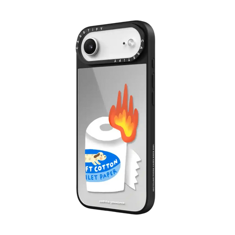 Burning Toilet Paper