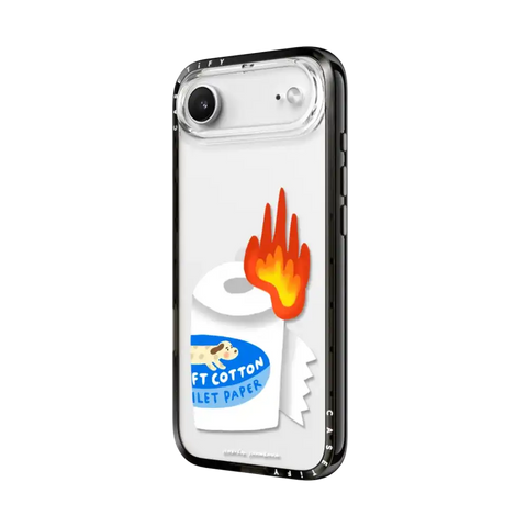 Burning Toilet Paper