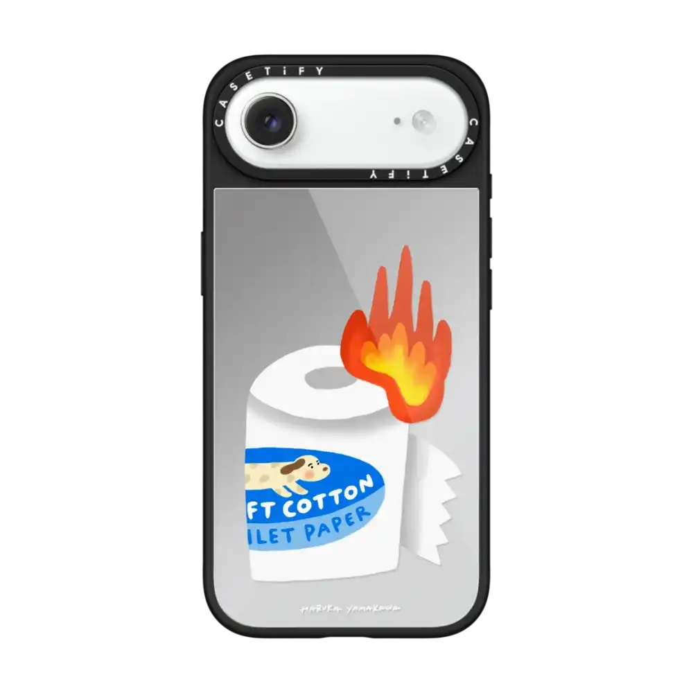 Burning Toilet Paper
