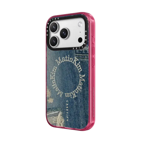 MATIN KIM DENIM CIRCLE CASE