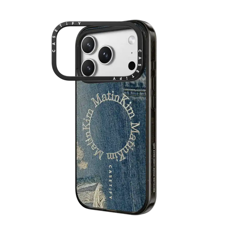 MATIN KIM DENIM CIRCLE CASE