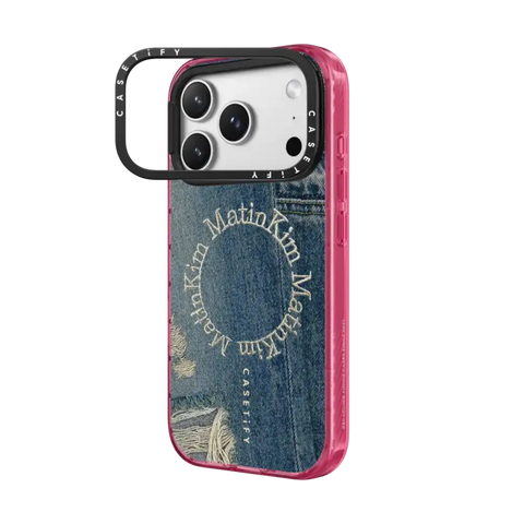 MATIN KIM DENIM CIRCLE CASE