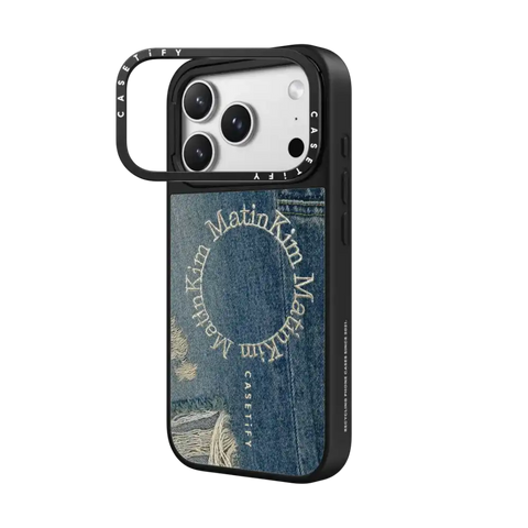 MATIN KIM DENIM CIRCLE CASE