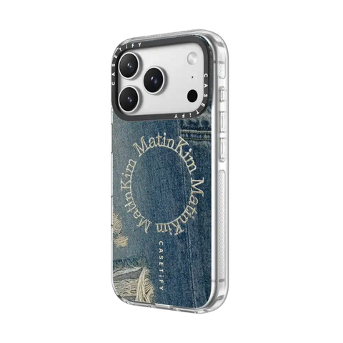MATIN KIM DENIM CIRCLE CASE