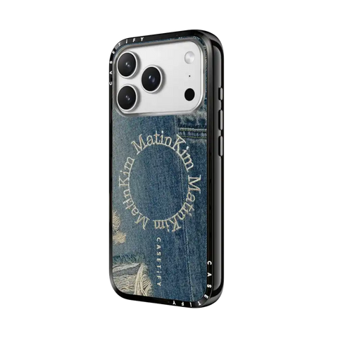 MATIN KIM DENIM CIRCLE CASE