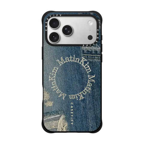 MATIN KIM DENIM CIRCLE CASE
