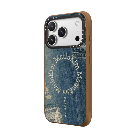 MATIN KIM DENIM CIRCLE CASE