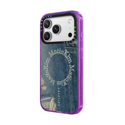 MATIN KIM DENIM CIRCLE CASE