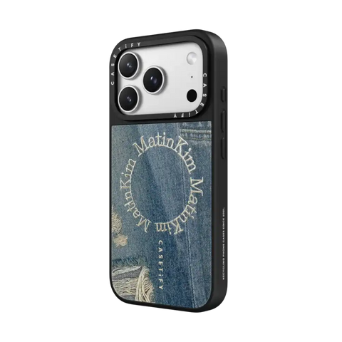 MATIN KIM DENIM CIRCLE CASE