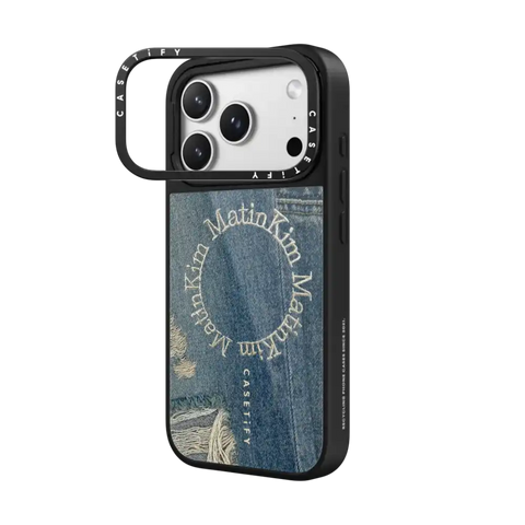 MATIN KIM DENIM CIRCLE CASE