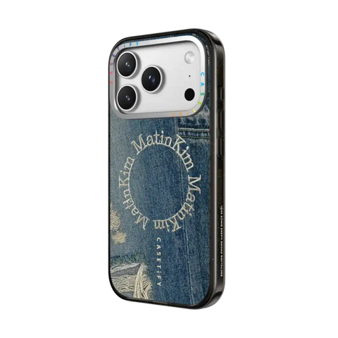 MATIN KIM DENIM CIRCLE CASE