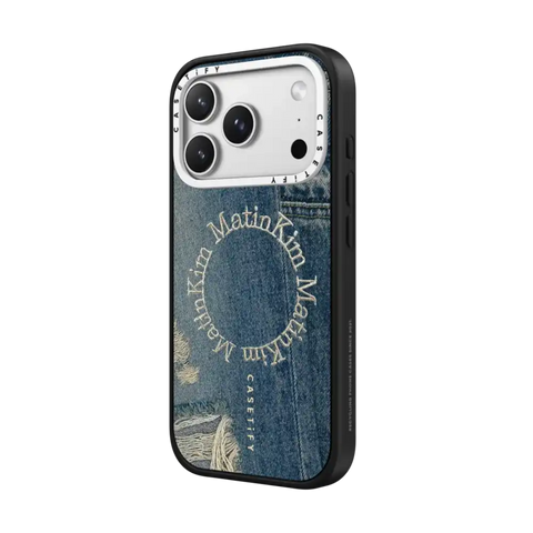 MATIN KIM DENIM CIRCLE CASE