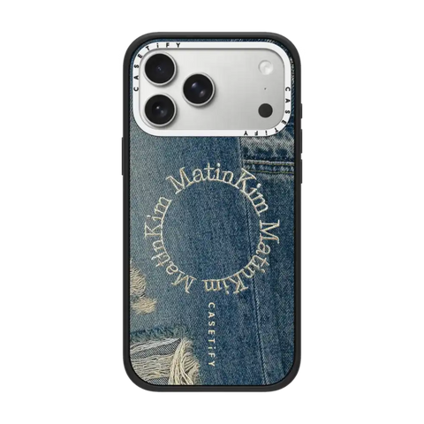 MATIN KIM DENIM CIRCLE CASE