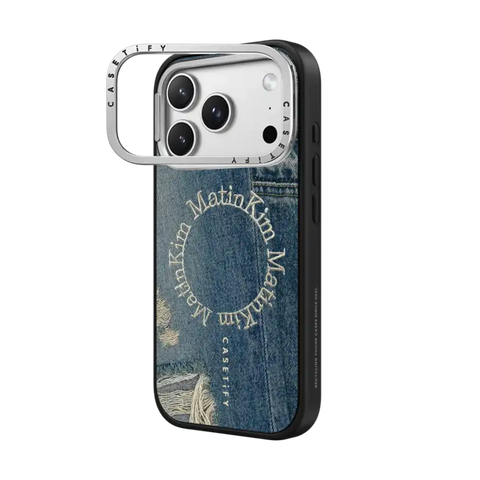 MATIN KIM DENIM CIRCLE CASE