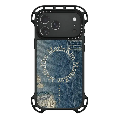 MATIN KIM DENIM CIRCLE CASE