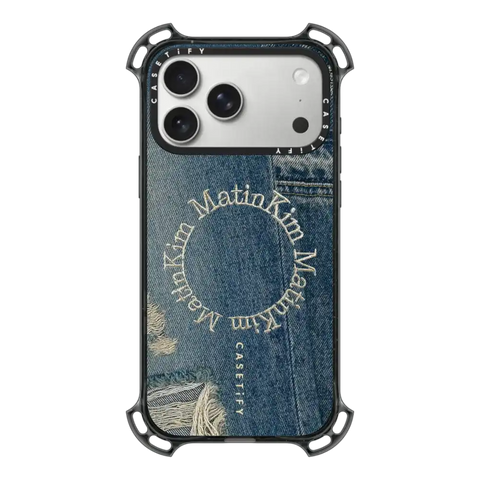 MATIN KIM DENIM CIRCLE CASE