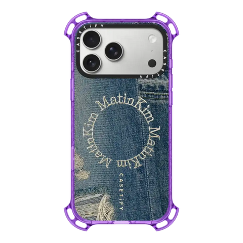 MATIN KIM DENIM CIRCLE CASE