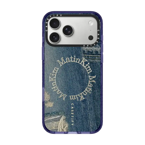 MATIN KIM DENIM CIRCLE CASE