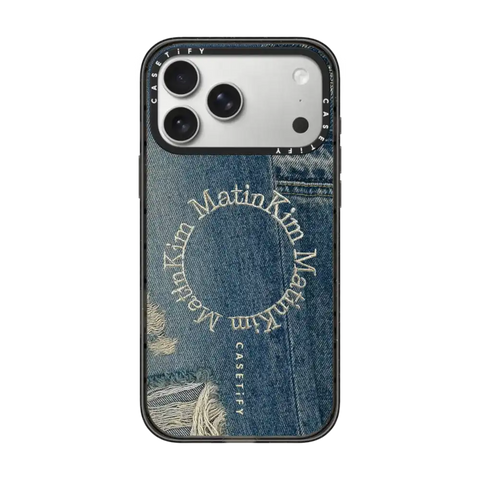 MATIN KIM DENIM CIRCLE CASE