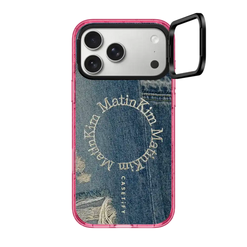 MATIN KIM DENIM CIRCLE CASE