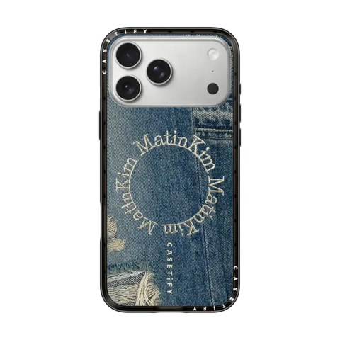 MATIN KIM DENIM CIRCLE CASE